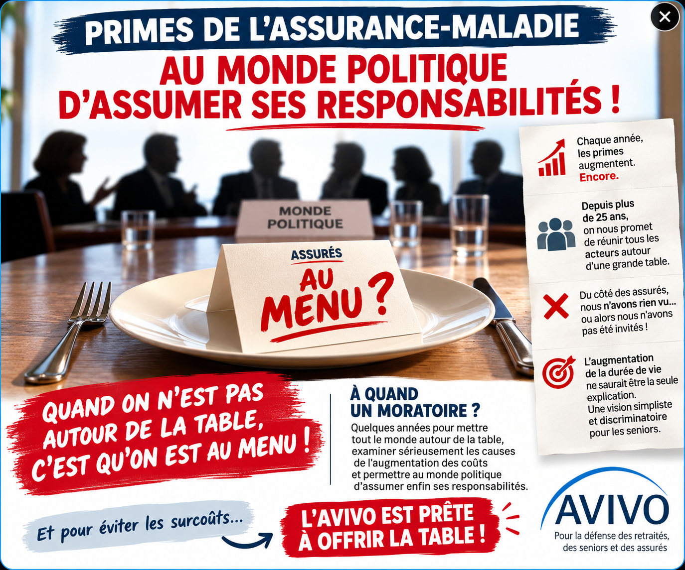 PRIMES DE L’ASSURANCE-MALADIE